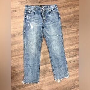 KUT from the Kloth Reese Fab Ab Ankle Straight Jeans